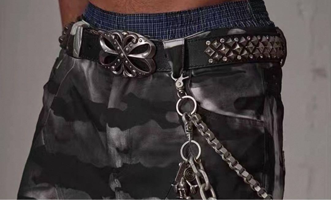 小物 DND4DES y2k studs opium belt