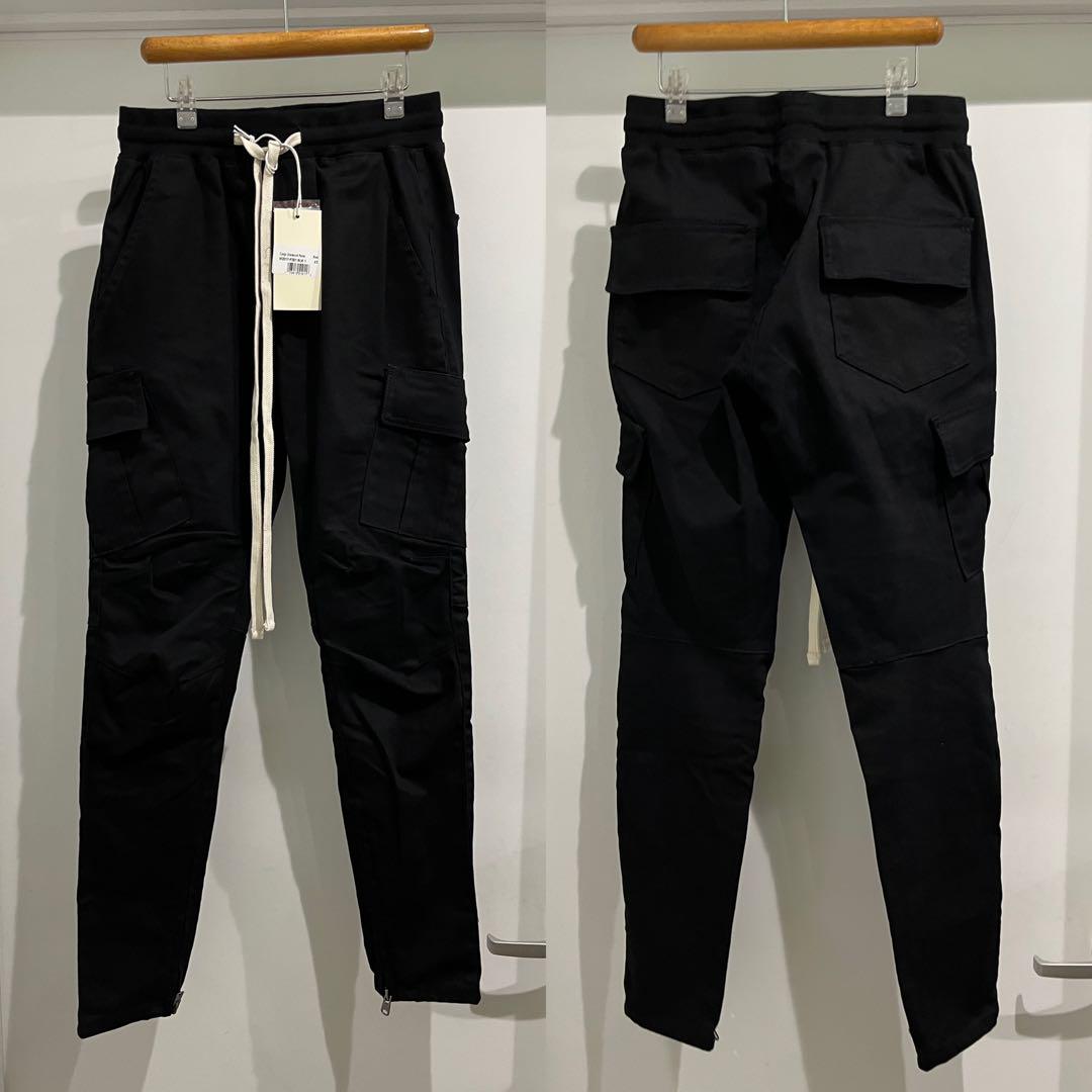 抜群のストレッチ性有りジップカーゴパンツ