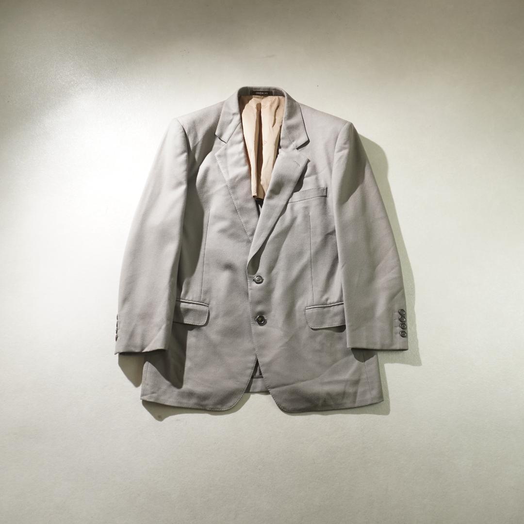 希少 GIVENCHY シングルウールセットアップスーツ ベージュ/FW357