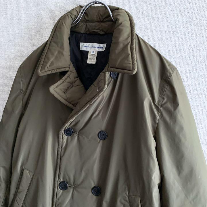直売値下 希少品 コムデギャルソンシャツ 中綿コート ナイロン 店舗在庫をネットで確認 希少品 コムデギャルソンシャツ ナイロンジャケット 中綿コート その他