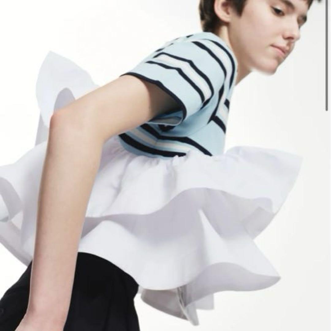【美品】Bibiy. LOLA PEPURAMU TOP ブルー