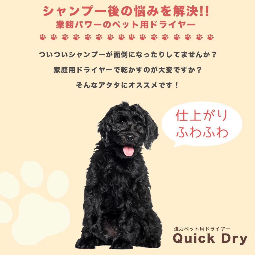 業務用 犬 ドライヤー PSE適合 ペットドライヤー 専用スタンドセット