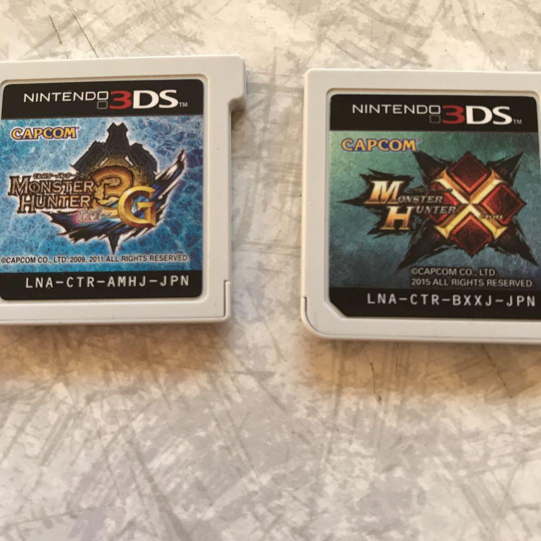 3ＤＳ　MＨ3GとMＨＸ