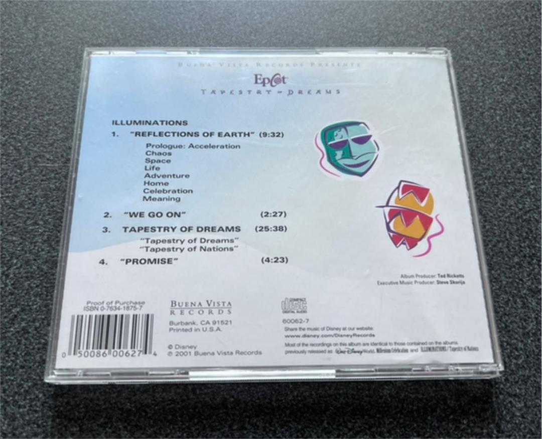EPCOT「TAPESTR of DREAMS」CD