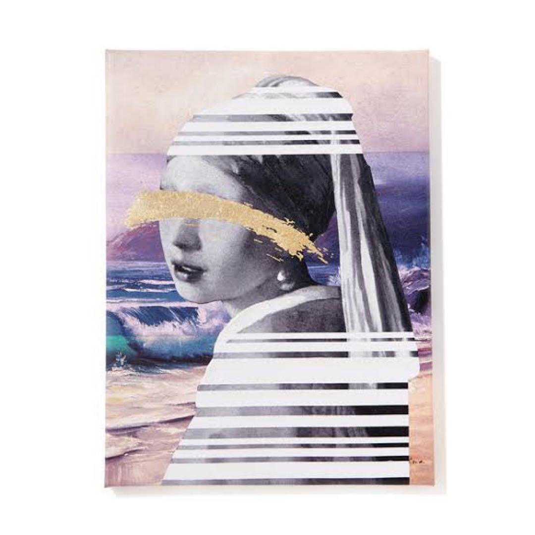 レア♡Francfranc♡ピンク♡アートボード♡LIZLISA♡絵画