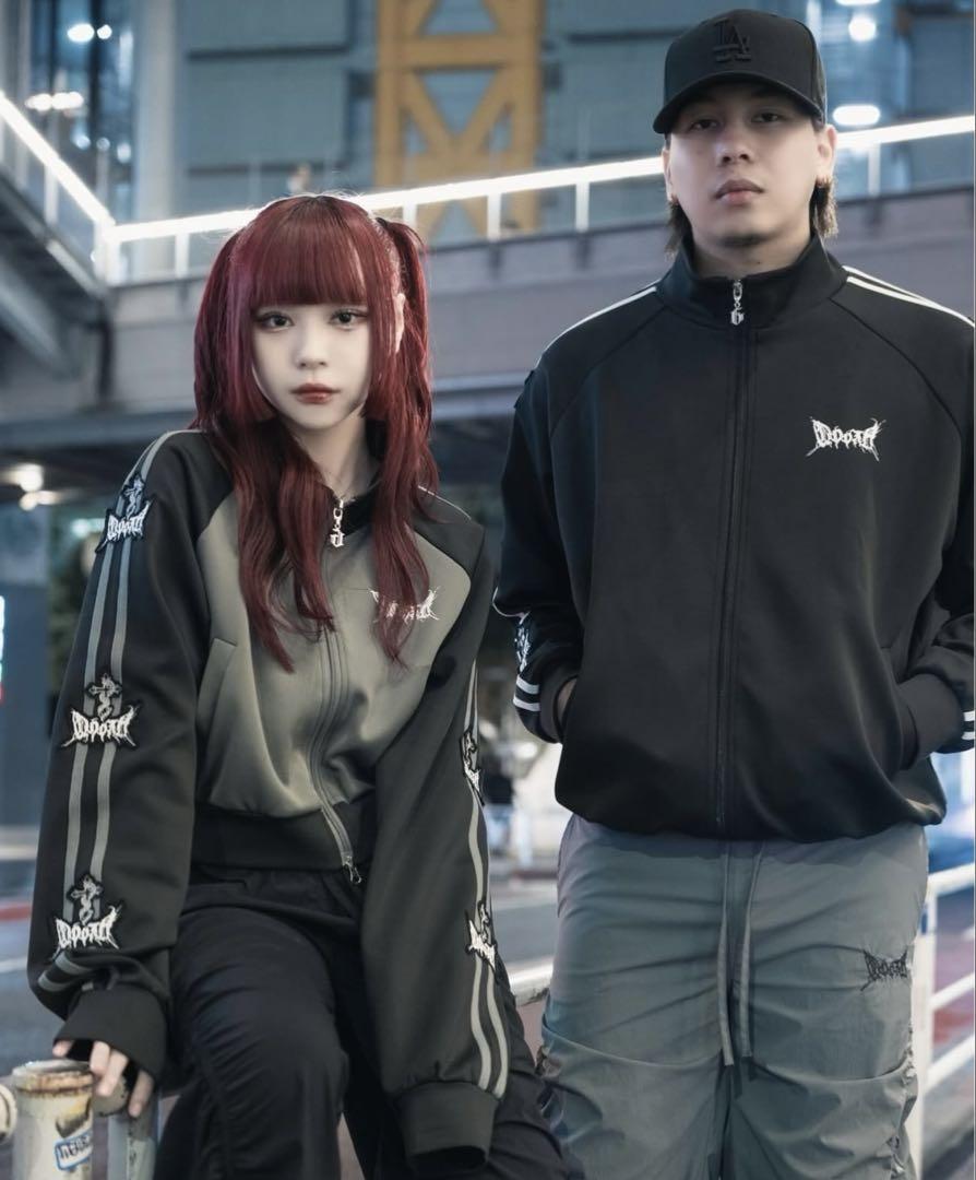 gibous × QOOZA QOOZA原宿限定商品 トラックジャケット