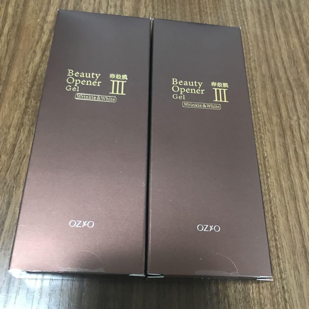 【OZIO】ビューティーオープナージェル リンクル&ホワイト 2個セット