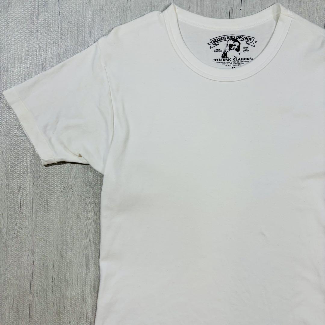HYSTERIC GLAMOUR Tシャツ M 白ヒステリックグラマー