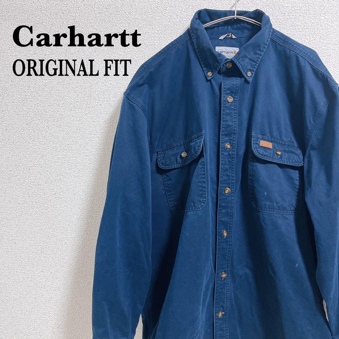 トップスカーハート Carhartt ORIGINAL FIT 長袖 ボタンダウン