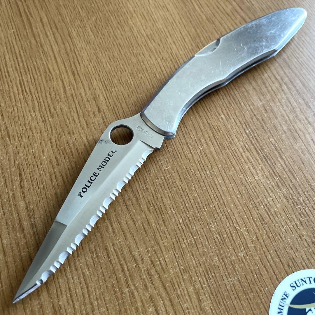 スパイダルコ SPYDERCO ナイフ ポリスモデル