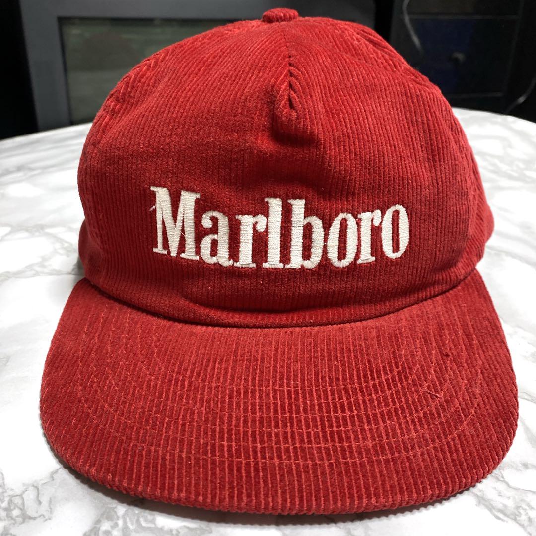 レア marlboro cap hat corduroy コーデュロイ プロモ