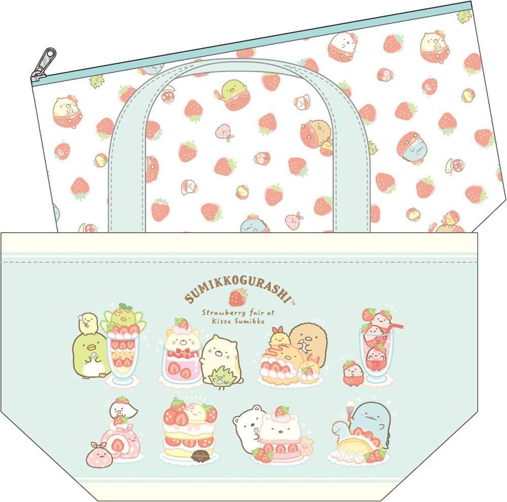 【新品】2WAY 保冷 ランチバッグ すみっコぐらし いちごフェア