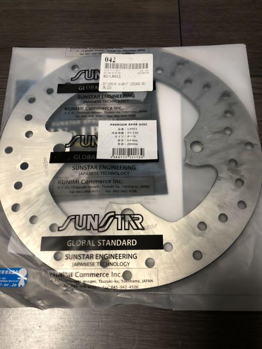 【海外 正規品】 サンスター リヤディスクローター ZRX1200ダエグ ブレーキ 【海外 正規品】 サンスター リヤディスクローター ZRX1200ダエグ ブレーキ