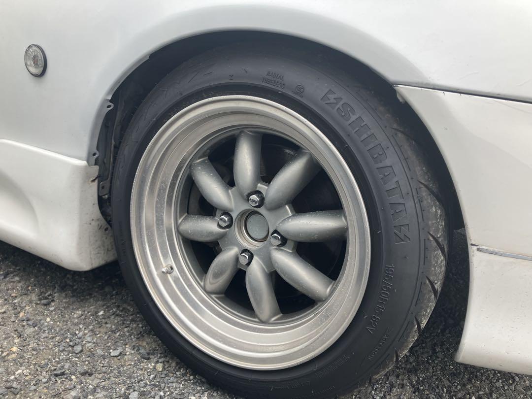 15インチ　ホイール4本　8j 195/50r15