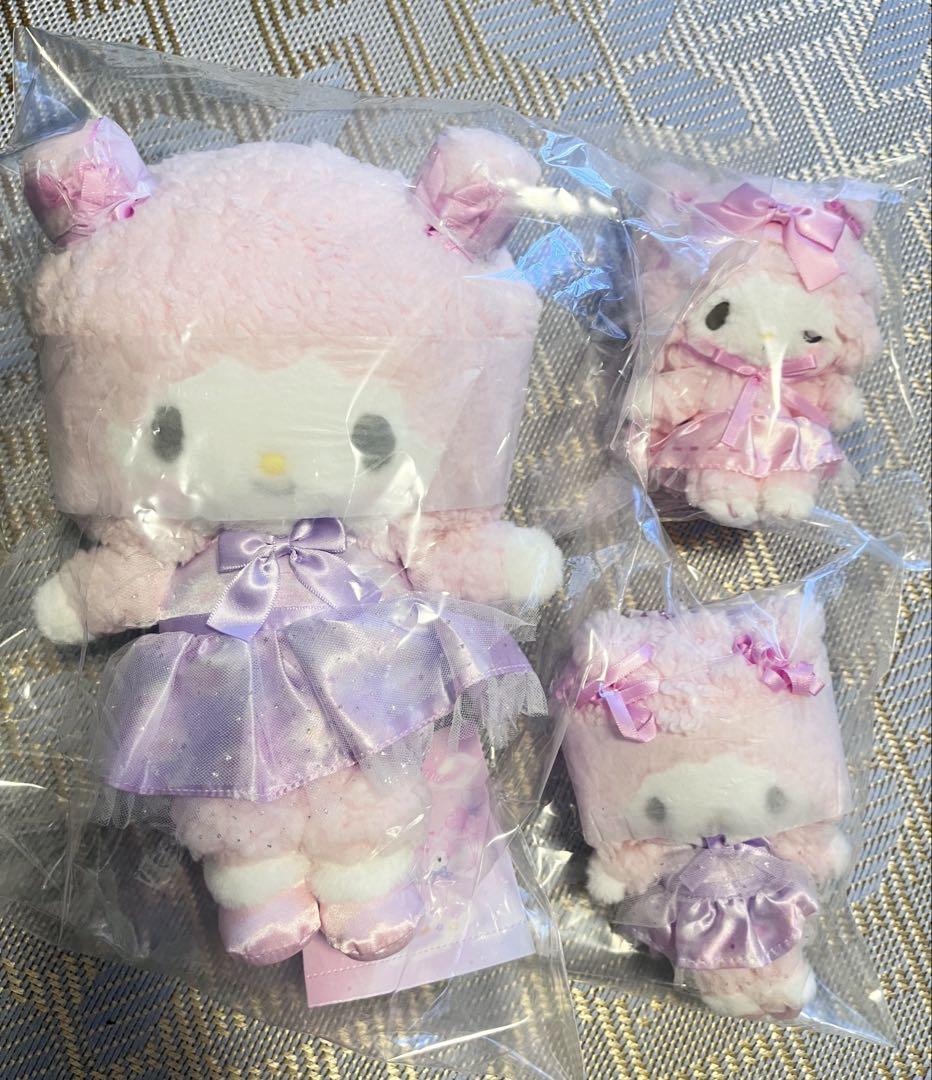 マイスウィートピアノ　ドリーミーデザイン　マスコット ぬいぐるみ3点 サンリオ マイスウィートピアノ ドリーミーデザインシリーズ