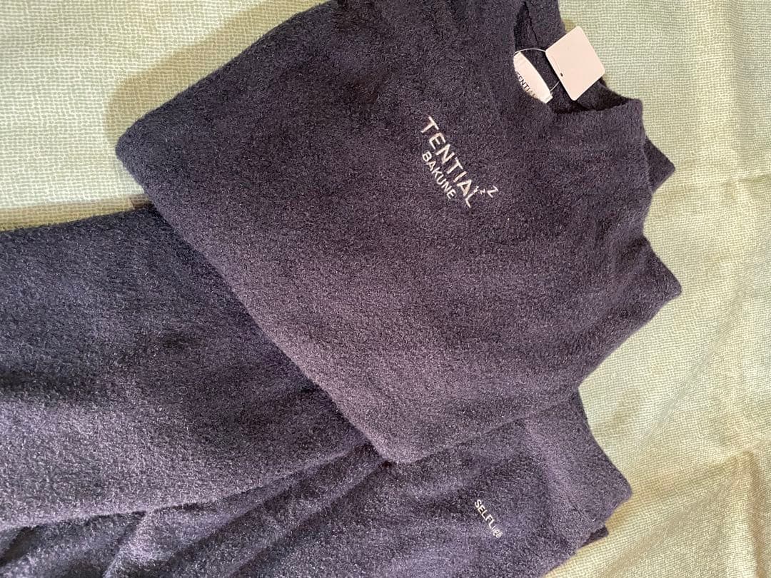 TENTIAL BAKUNE スウェット 上下セット ネイビーXS SS