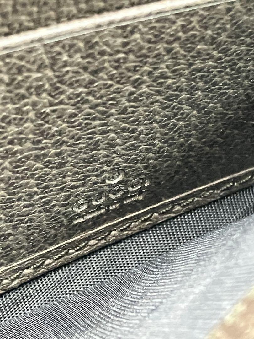 GUCCI GGコンチネンタル スプリーム 二つ折り ウォレット 長財布