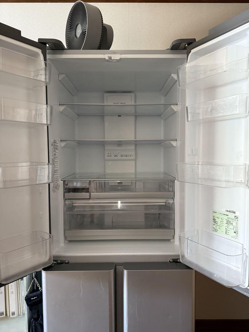 アクア　大型冷蔵庫　自動製氷機能付き　420L AQR-TZ42K (S) AQR-TZ42K | アクア株式会社（AQUA）｜生活家電