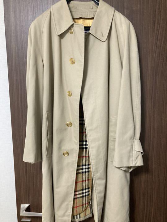 Burberrys ヴィンテージ ステンカラー ロング コート イングランド製 80s Burberrys Wool-Alpaca Bal Collar Coat