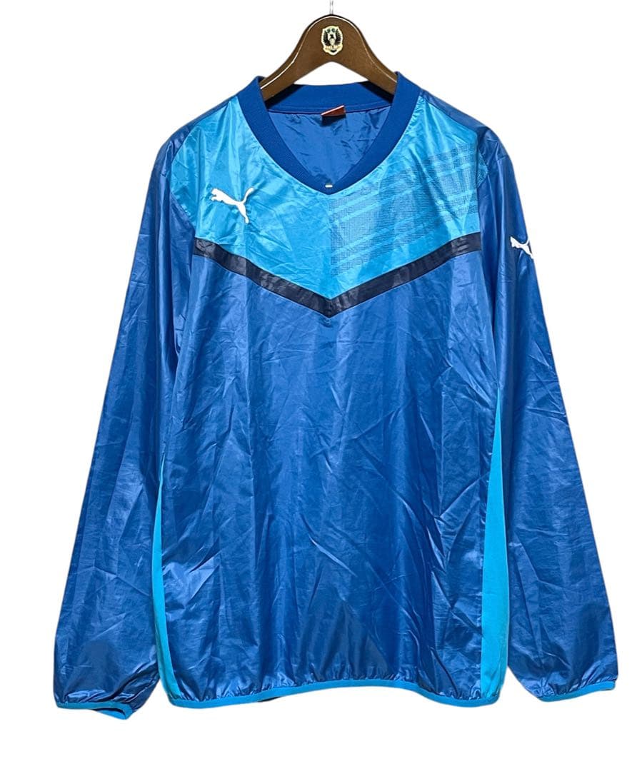 PUMA ピステ・ウィンドブレーカー XL 青/黒 PUMA プーマ ピステ ウィンドブレーカー M サッカー 野球 - メルカリ