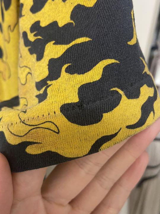 リキッドブルー　90s ドラゴンTシャツ