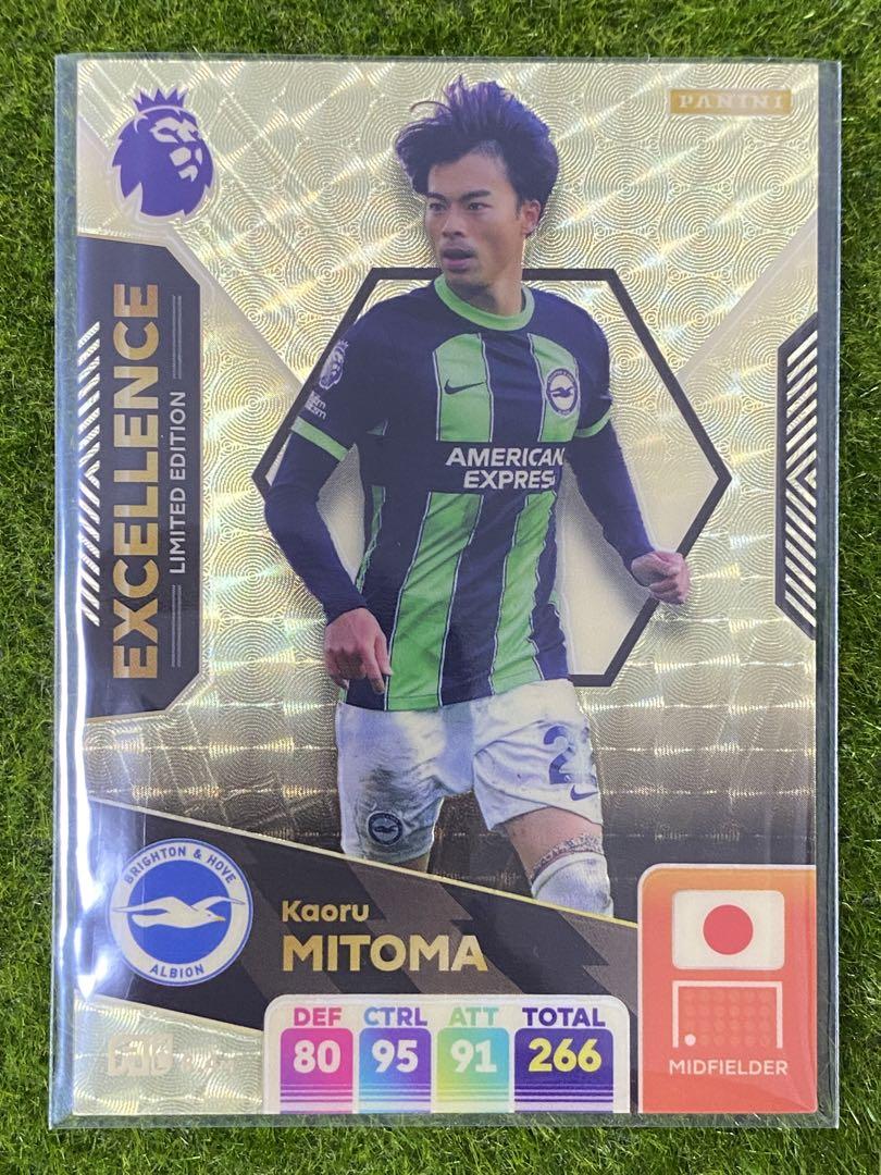 24-25 PANINI ADRENALYN XL 三笘薫 EXCELLENCE