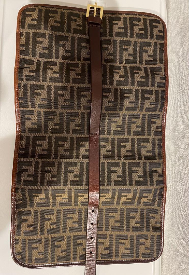 FENDI フェンディ　オールドフェンディ　バック　ポーチ　ズッカ