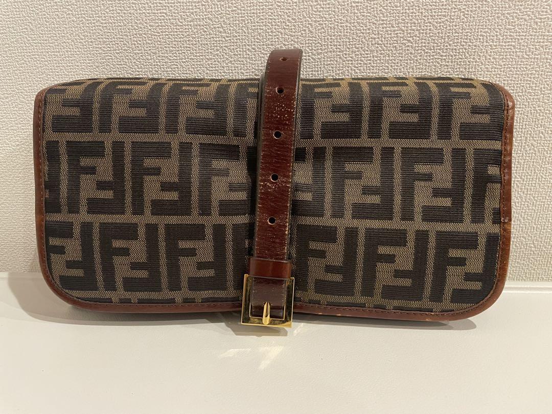 FENDI フェンディ　オールドフェンディ　バック　ポーチ　ズッカ