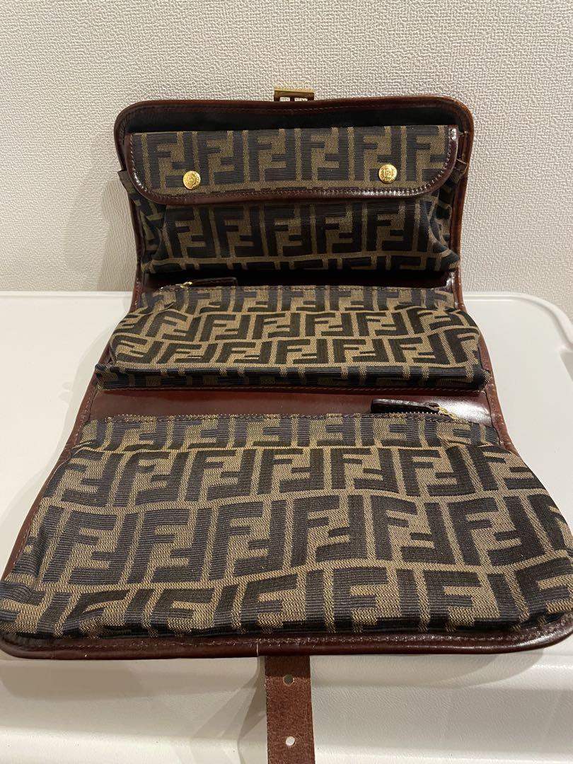 FENDI フェンディ　オールドフェンディ　バック　ポーチ　ズッカ