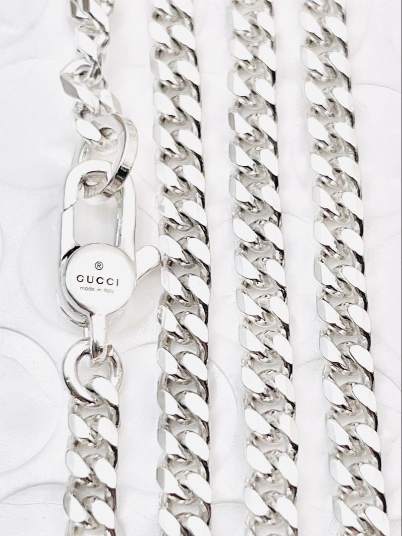 超美品】GUCCI 喜平チェーン ネックレス 男女兼用 SV925 - メルカリ