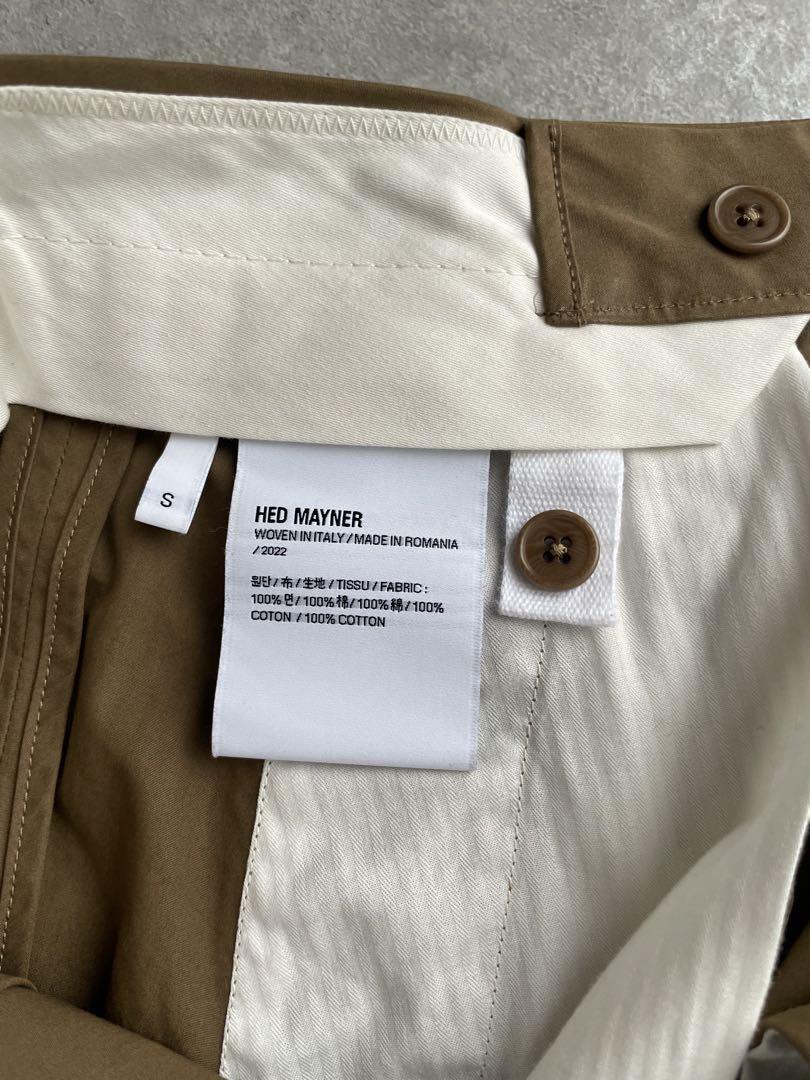 HED MAYNER / 6 PLEAT PANT パンツ