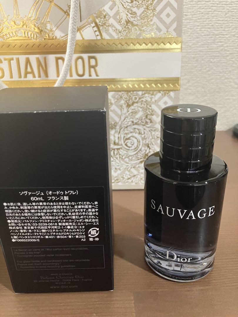 香水(ユニセックス) Christian Dior Sauvage 60ml