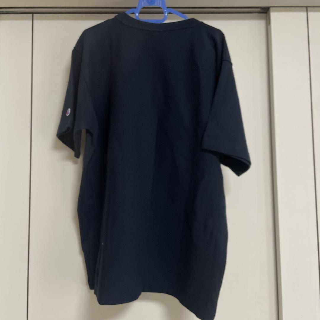 ミッキーマウス　チャンピオン　USA Ｔシャツ　ネイビー