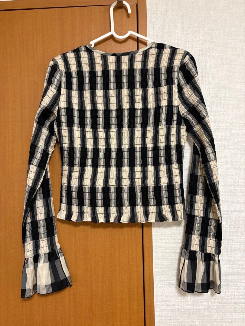 CLANE SHIRRING DESIGN BLOUSE MIX size1 CLANE SHIRRING DESIGN BLOUSE MIX size1