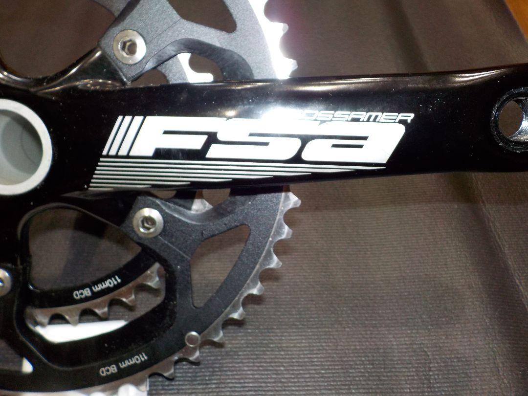 FSA クランクセット 52/36T 170mm ブラック - メルカリ