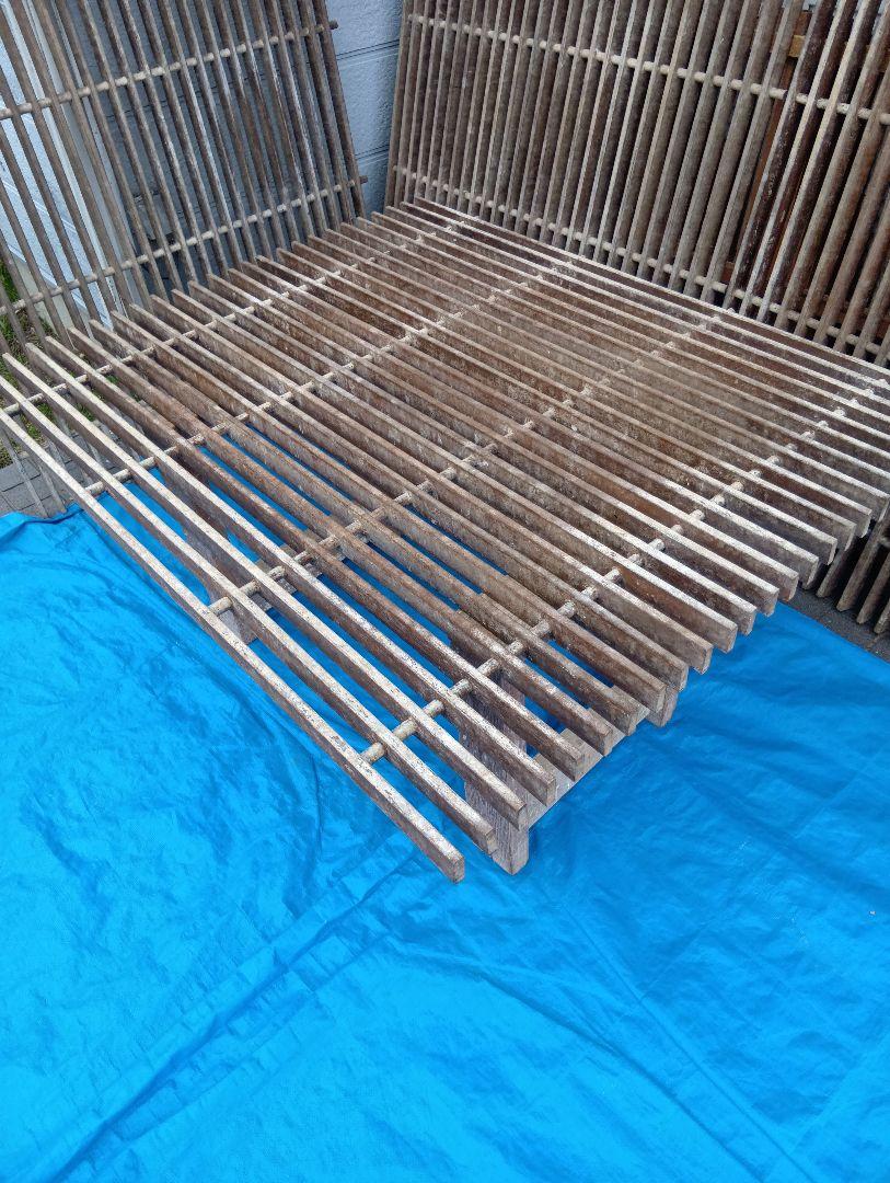 鳩舎 木製スノコ 2枚組 苗木 倉庫 盆栽 小屋 簀子 グレーチング 愛鳩の友