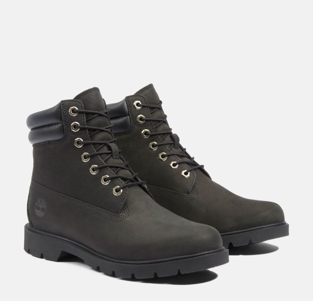 Timberland ダークグレー ハイカットブーツ