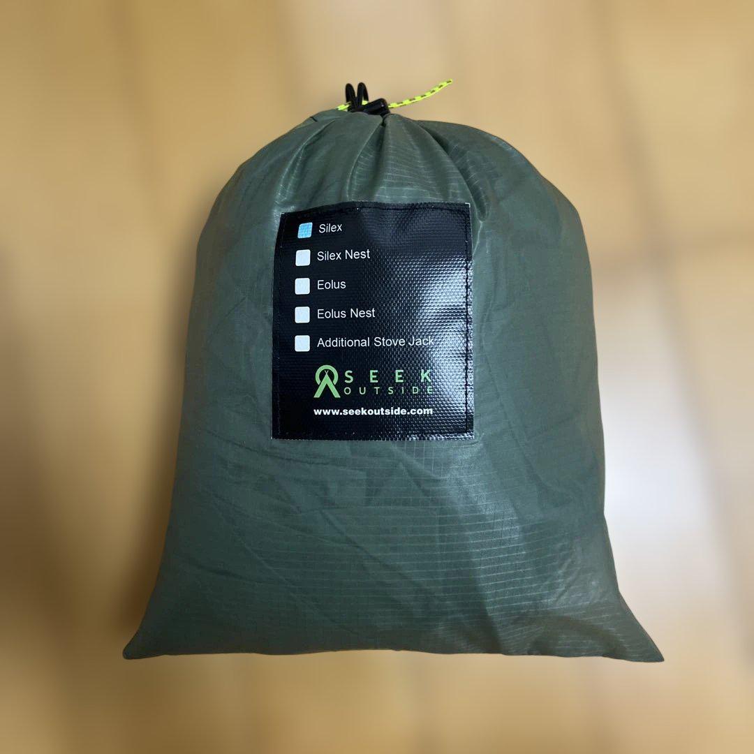 SEEK OUTSIDE Silex ジッパーレステント Seek Outside Silex 1 Person Shelter | Shop at GOHUNT