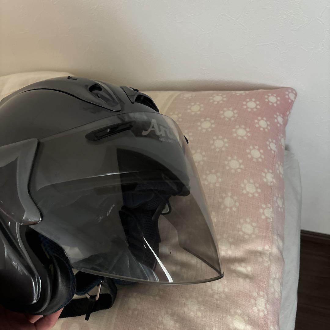 R3ジェットヘルメット グレー