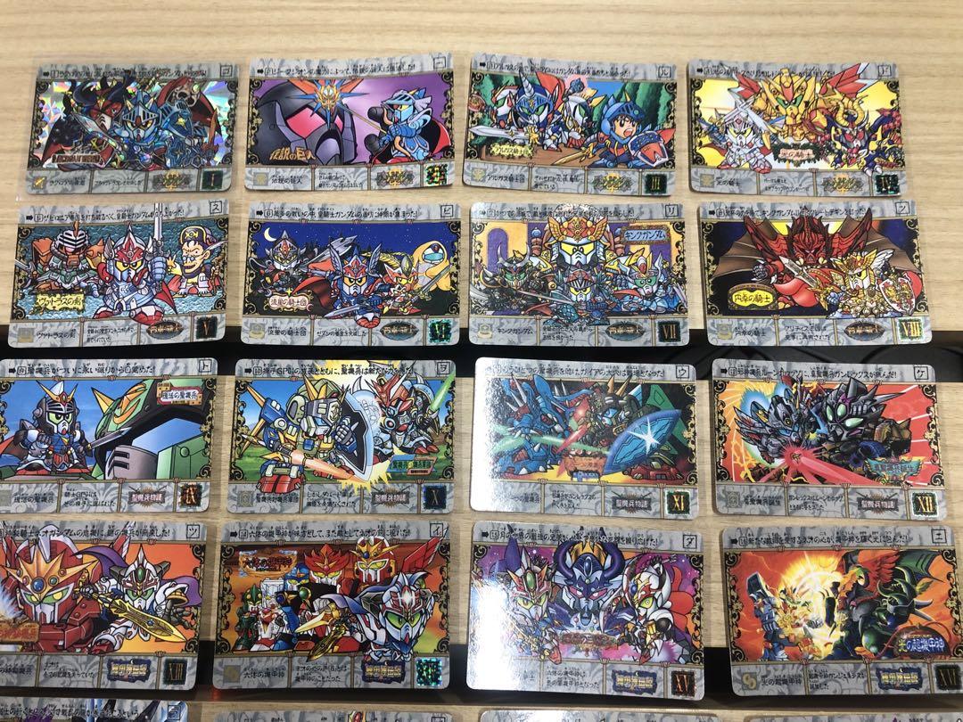 【状態良美品】SDガンダムシリーズ 騎士ガンダム系譜セミコンプ(欠番あり)