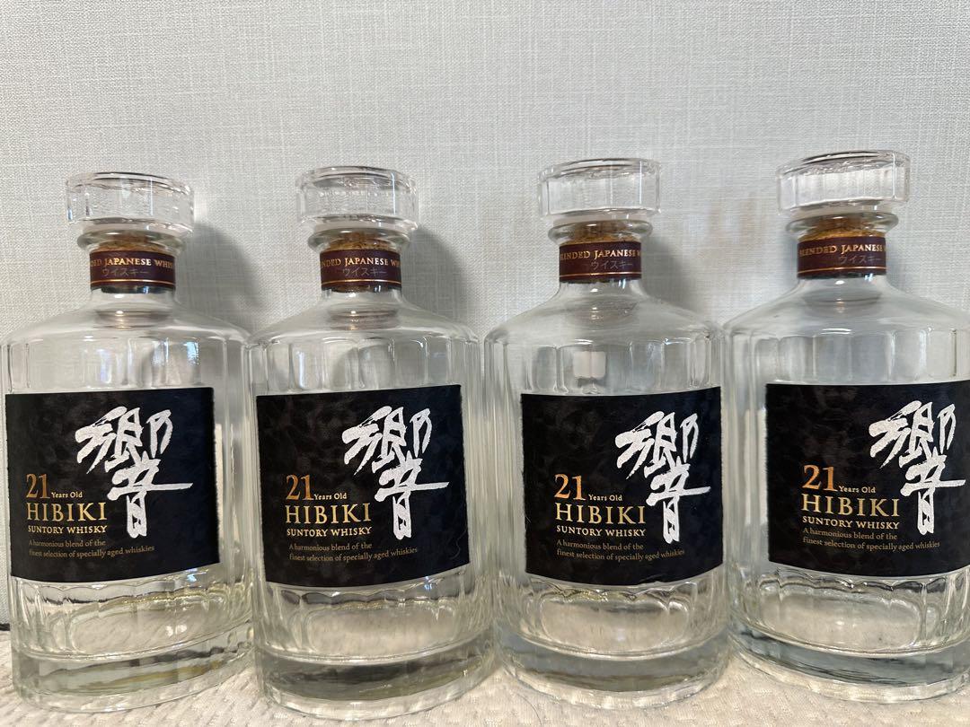 白州18年 空瓶 5本セット 全て箱付き 美品 未洗浄