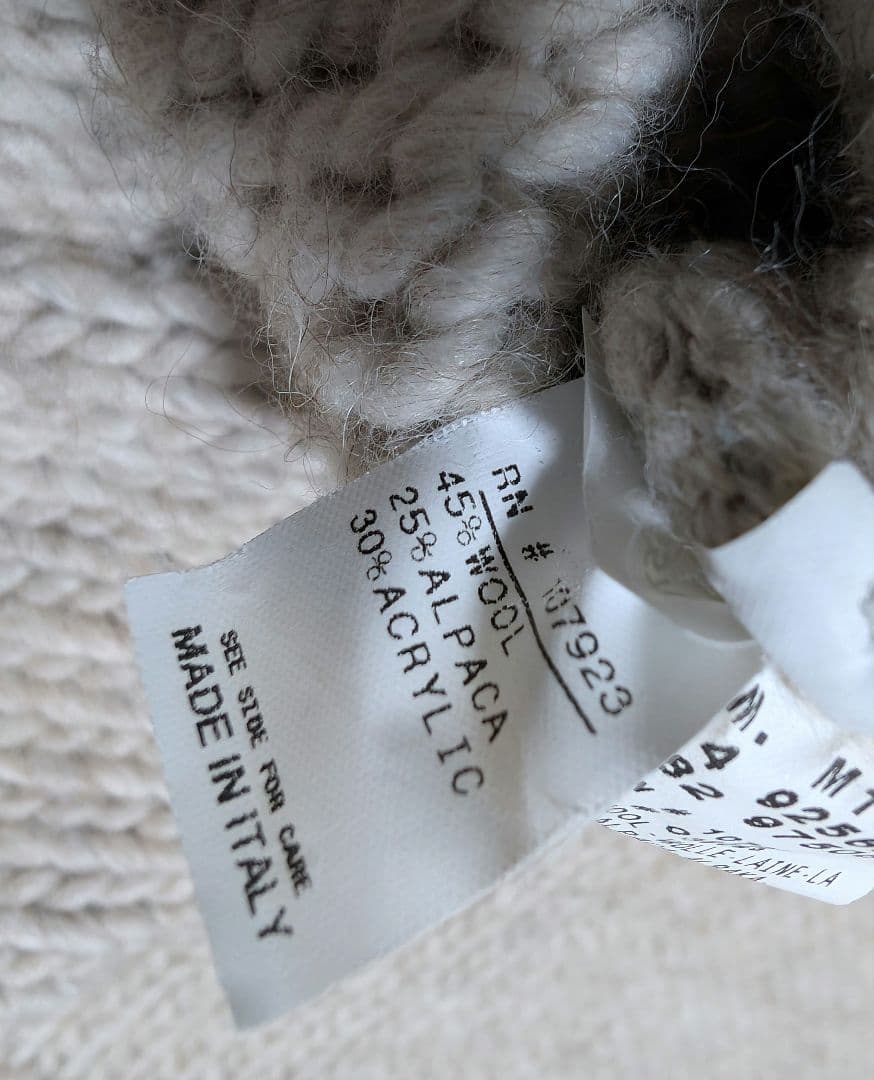 MONCLER/モンクレール 国内正規品 イタリア製 アルパカ混ニット