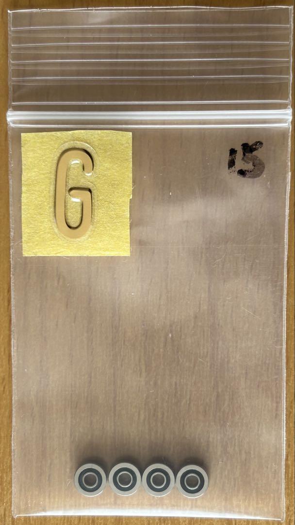 ミニ四駆　タミヤ　オレンジタグ　旧620ボールベアリング　中古品　4個セット