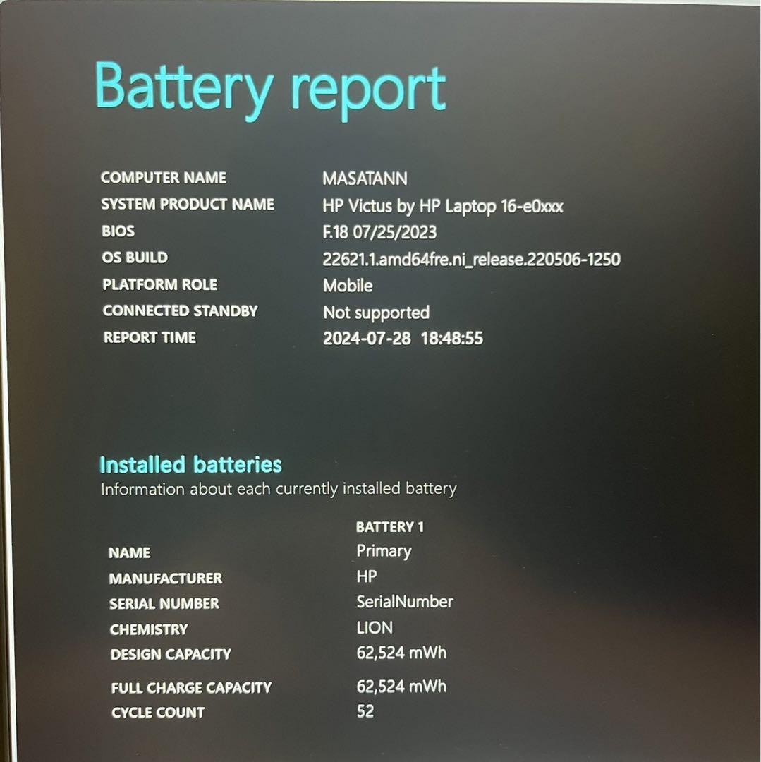 Victus by HP Laptop 16-e0167AX 画像12