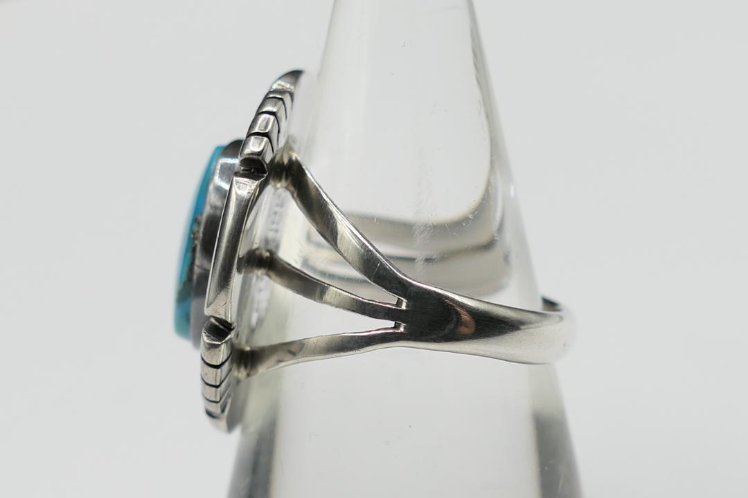 美品　13号　ナバホ　カルヴィンスペンサー　ターコイズ　リング　指輪