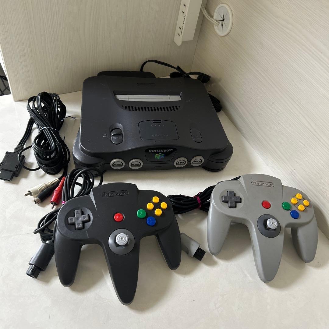 任天堂 Nintendo 64 本体 NUS-001 ブラック 動作確認済