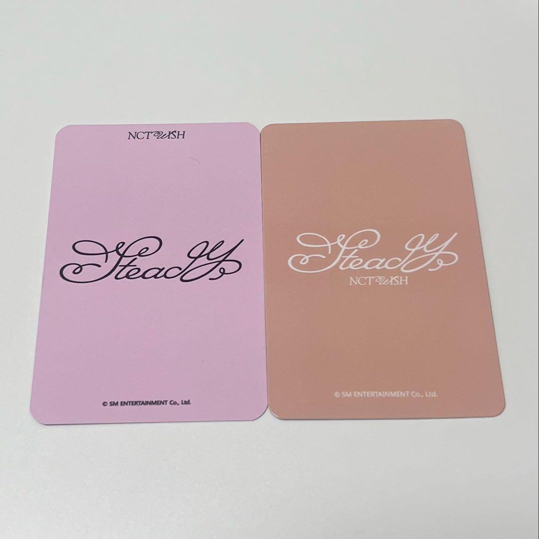 NCTWISH リク トレカ QQMUSIC 5星 希少 Steady NCT WISH 1st Mini Album [STEADY] ALBUM Official PHOTOCARD