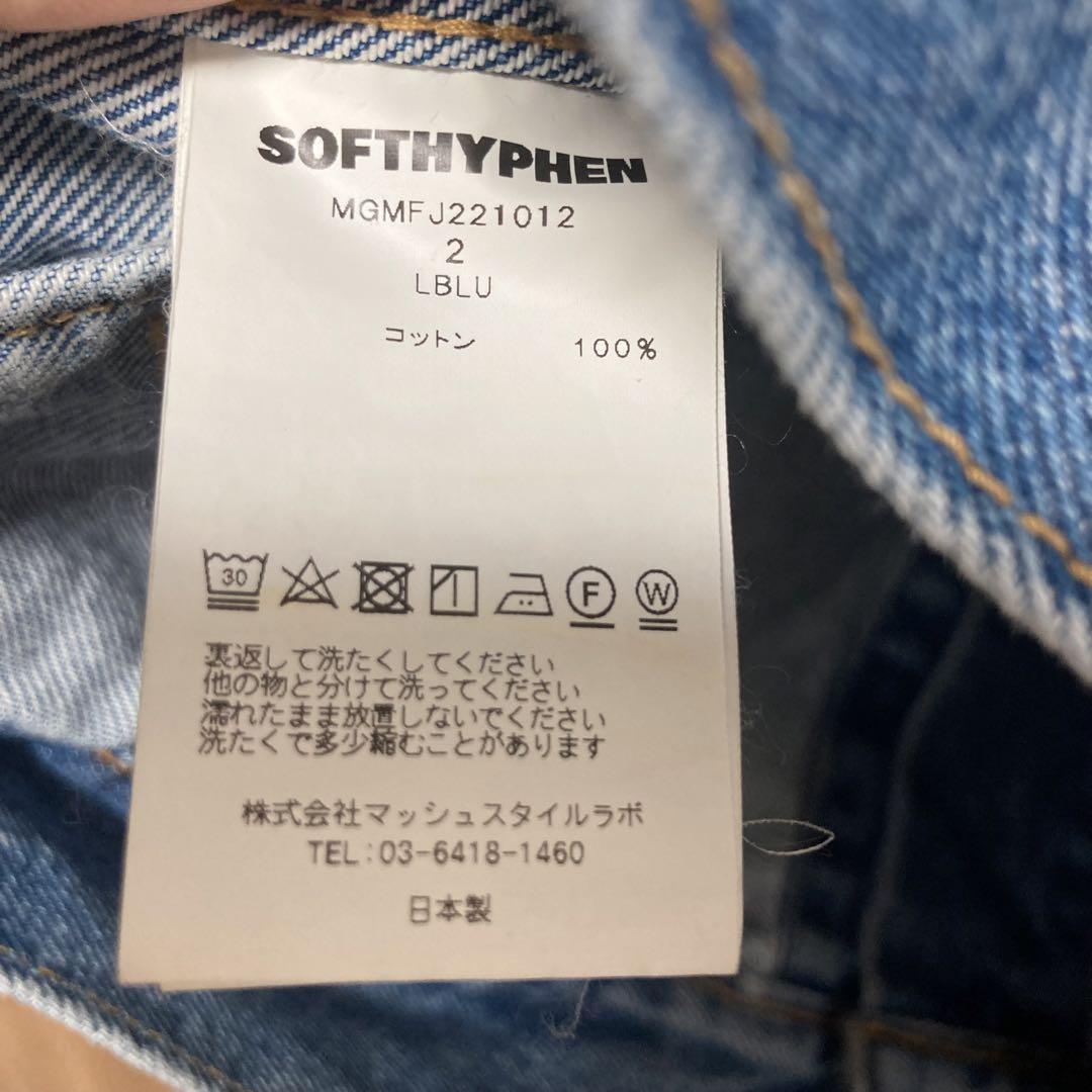 SOFTHYPHEN ソフトハイフン DENIM JACKET デニムジャケット