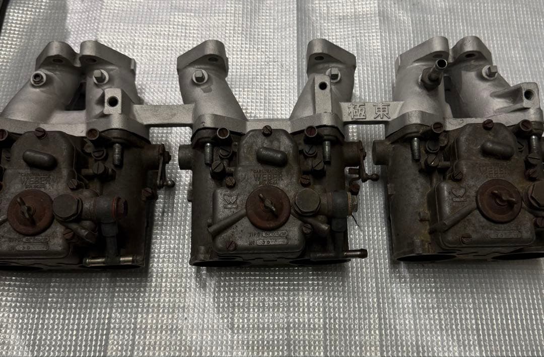 WEBER 50 DCO/SP ウエーバー　N42ヘッド　L型エンジン s30