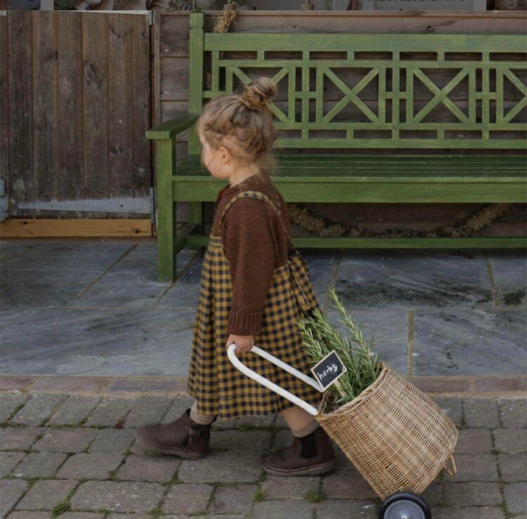 Organiczoo　Gingham Tribe Skirt 1y